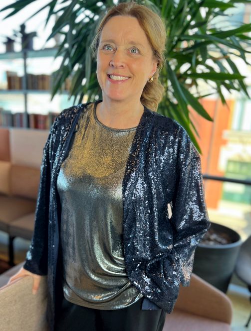 Hovedbilde Monica paljett-jakke