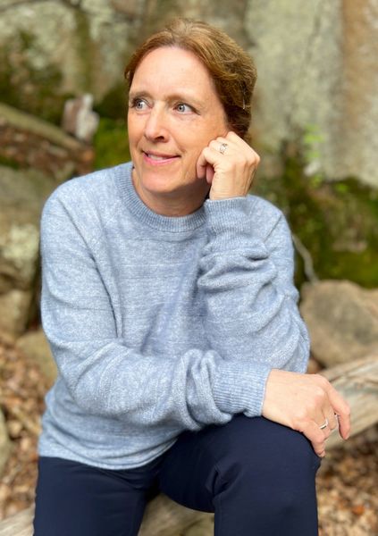 Hovedbilde Marion genser m/ull isblå