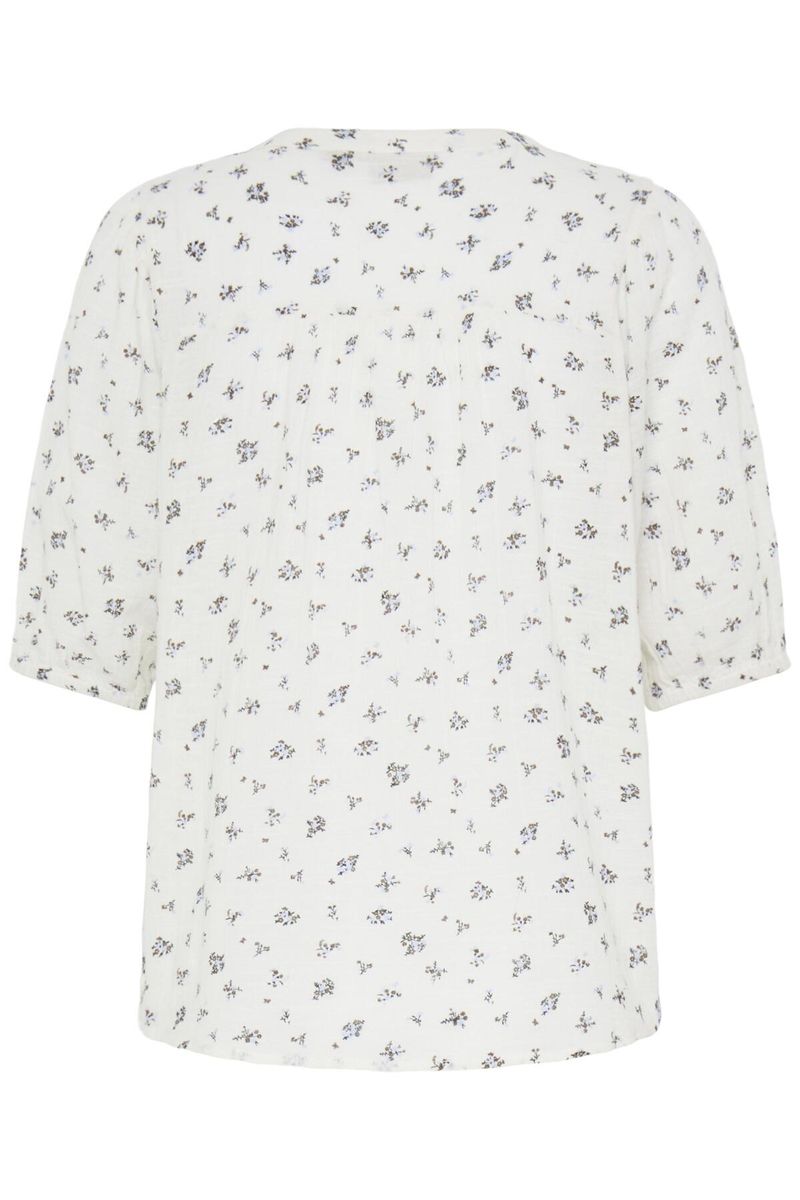 Irene bluse blåbærblomst