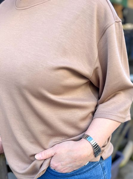 Hovedbilde Aurora myk topp mocca beige