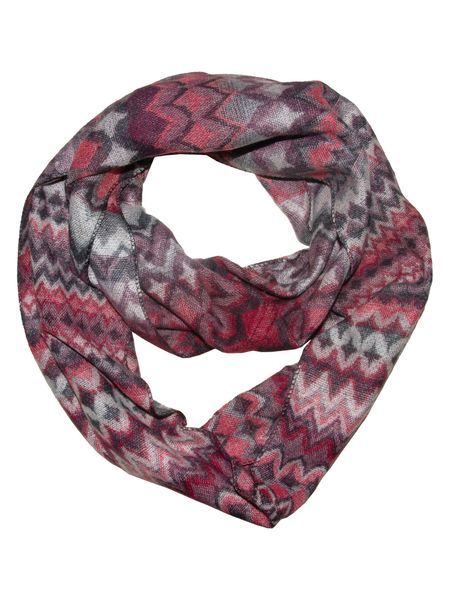 Hovedbilde Tubeskjerf zizag burgunder