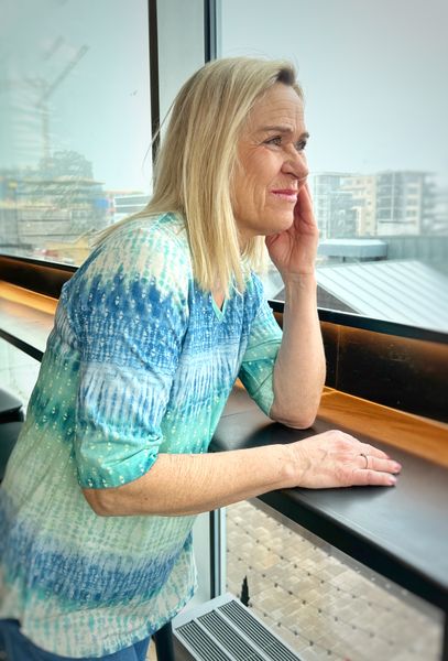 Hovedbilde Lisen t-shirt mint batikk