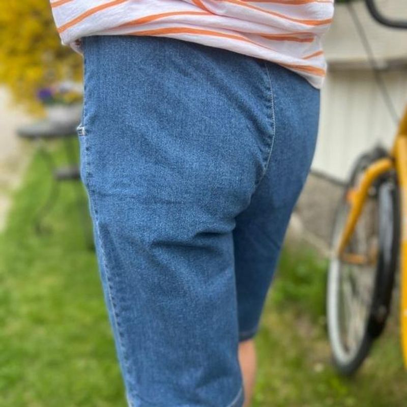 Signature olashorts lys denim
