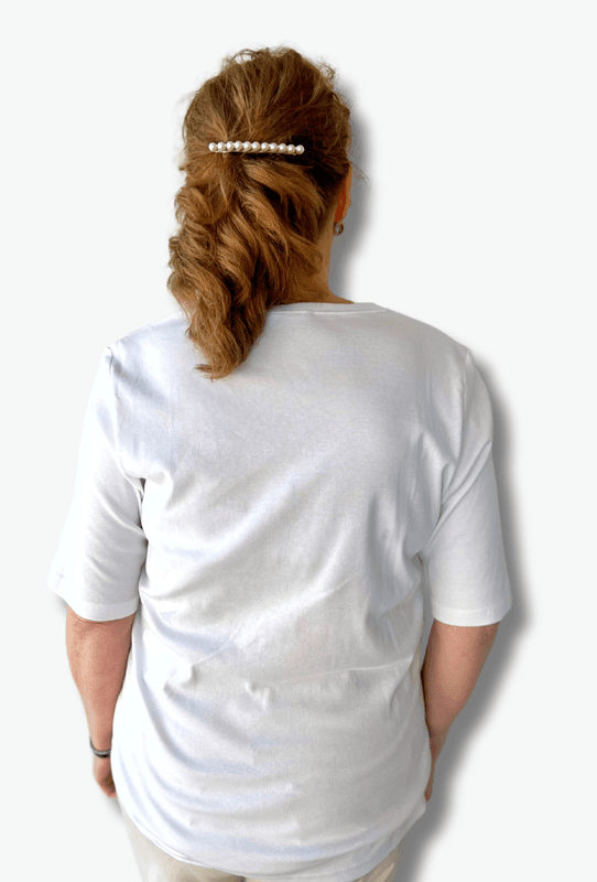 Inger t-shirt basic hvit