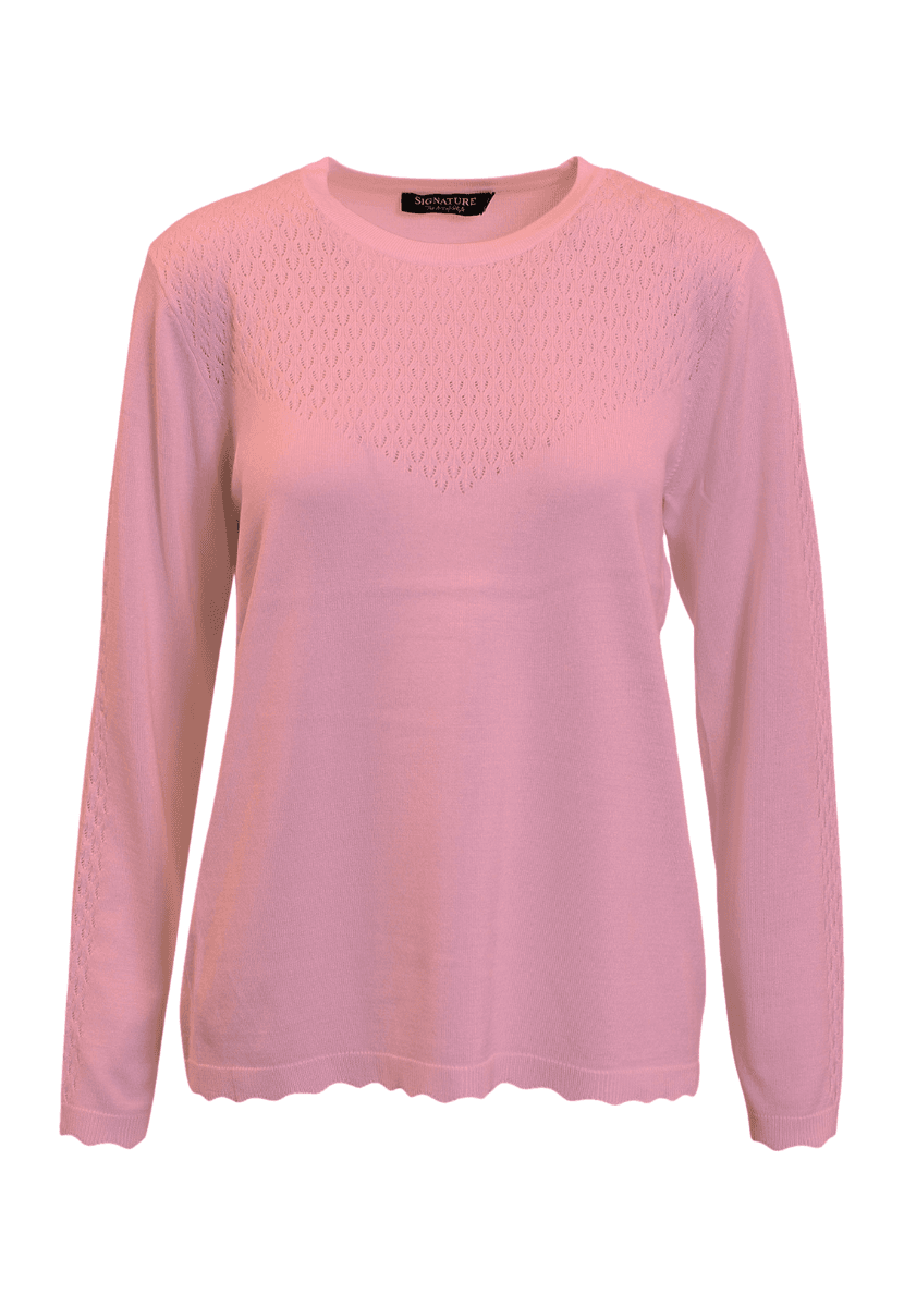 Helga genser dried rose