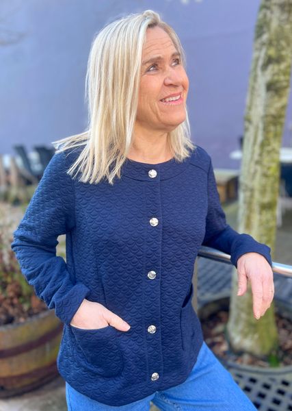 Hovedbilde Tonje myk jakke marineblå