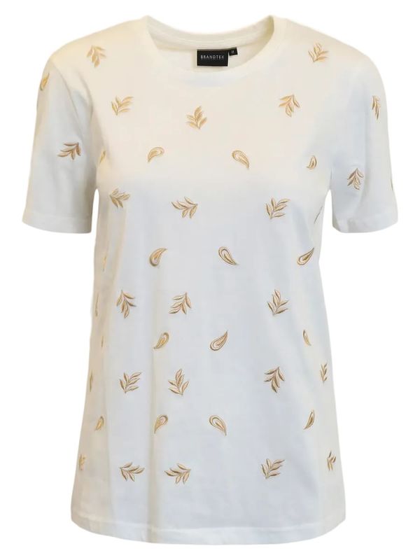 Eli t-shirt golden leaf