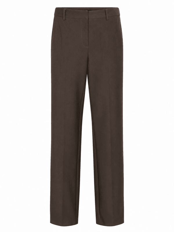Karin  brun dressbukse med vide bein 81 cm