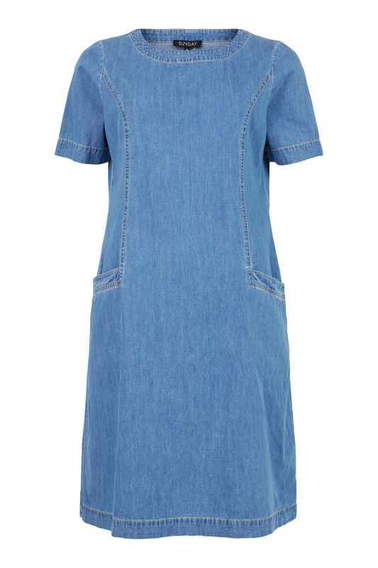 Inger kjole denim