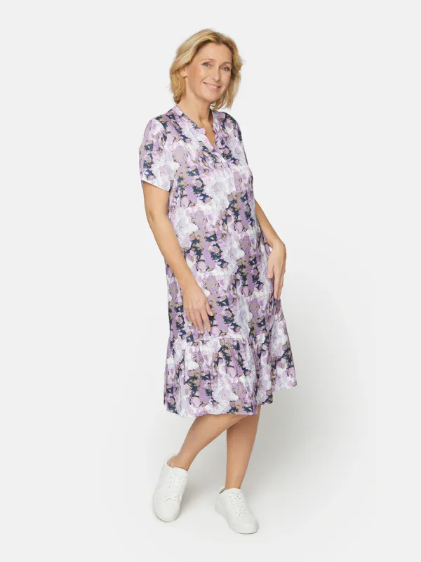 Caroline lilla sommerkjole