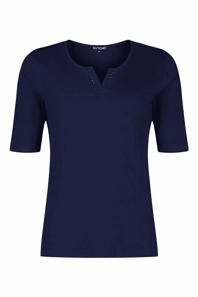 Inger t-shirt marineblå