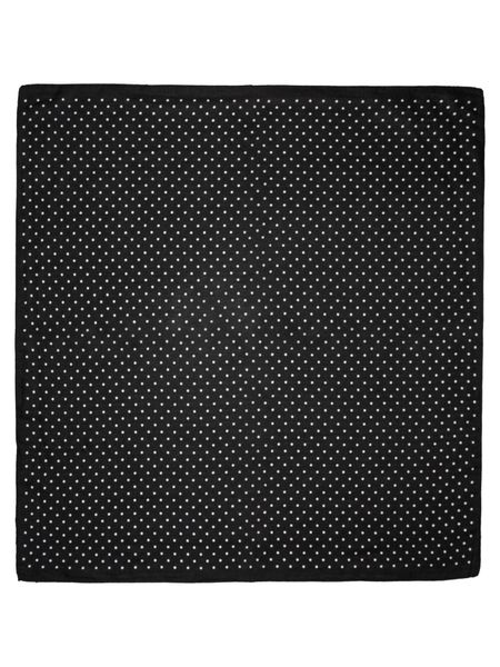 Hovedbilde Skjerf m/prikker sort