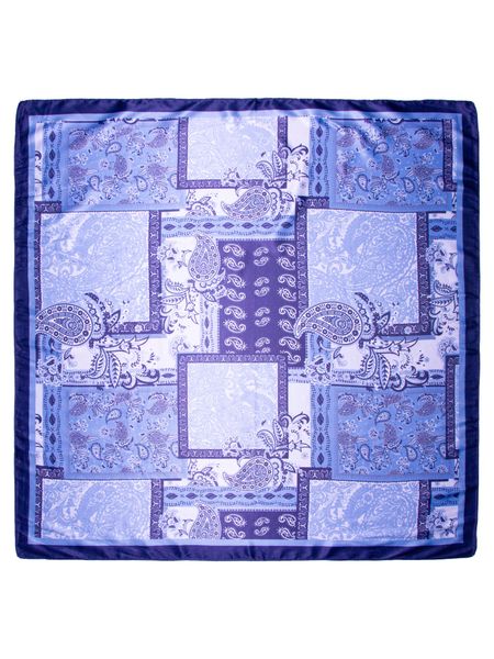 Hovedbilde Skjerf blå paisley