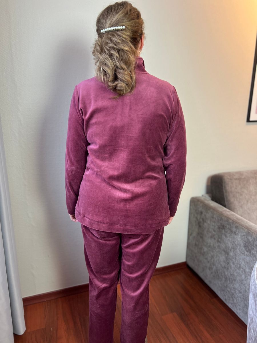 Anne kosedress burgunder