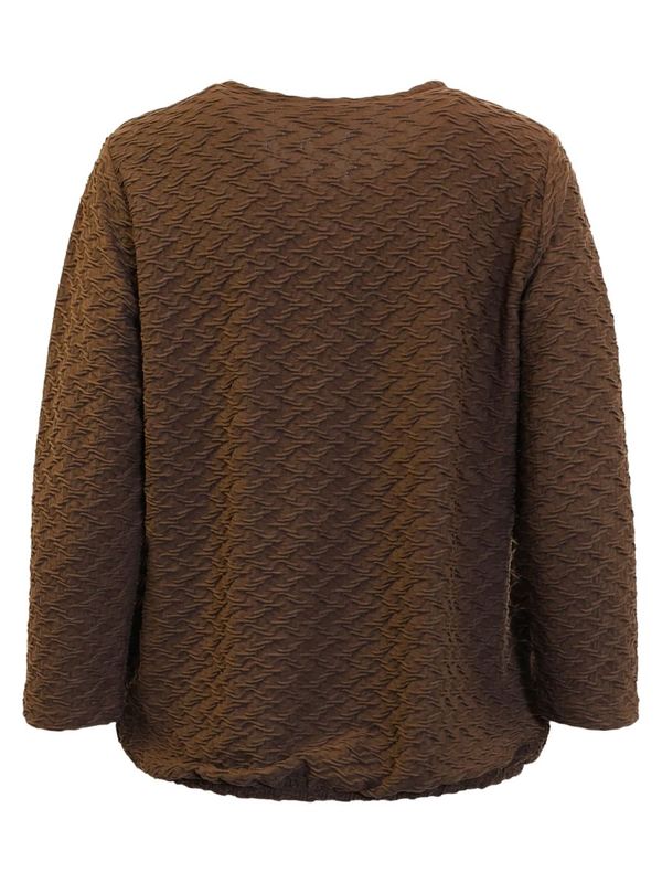 Bjørg bluse-topp brun