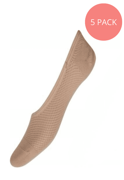 Hovedbilde Ventilerende steps-sokker hudfarget