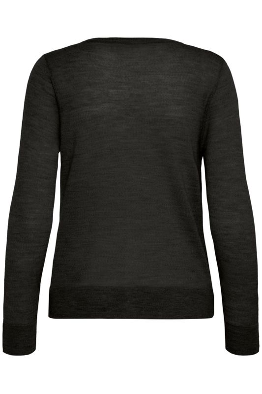 Anette ull cardigan svart