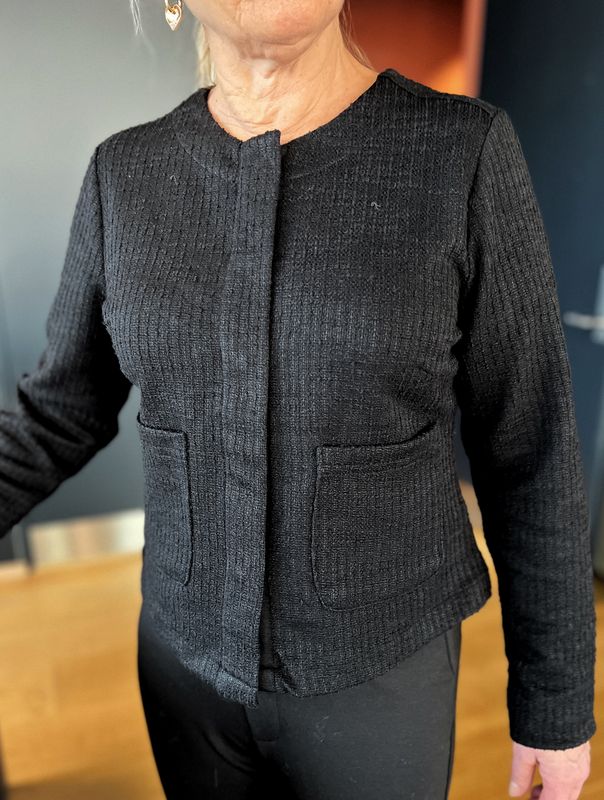 Kjersti penjakke svart