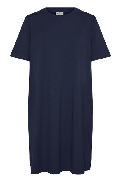 Hovedbilde Irene bomullskjole marineblå
