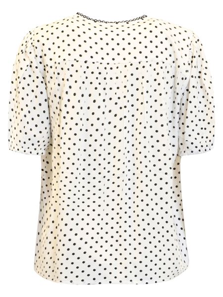 Hovedbilde Lisen bluse svarte prikker