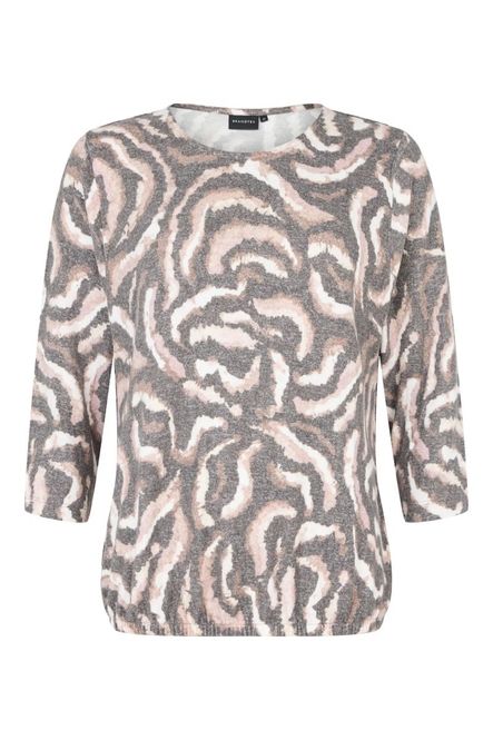 Hovedbilde Anny topp i viskose-fleece brun