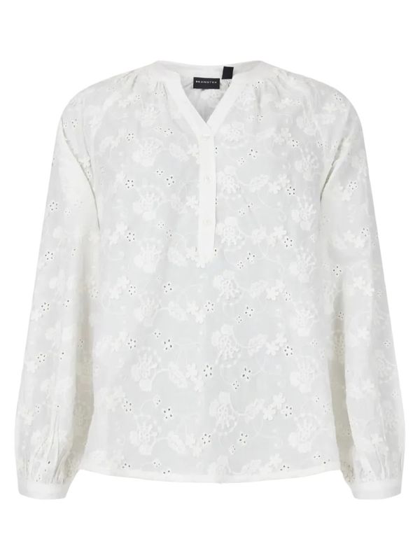Gry bomull-bluse engelsk blonde