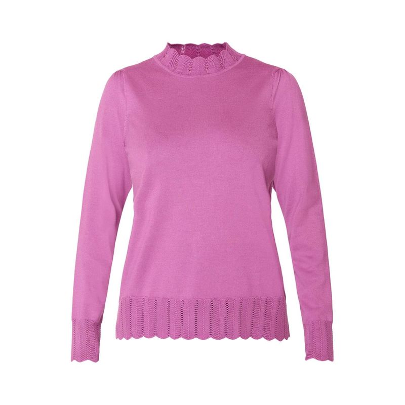Jorunn bluse-genser orkide