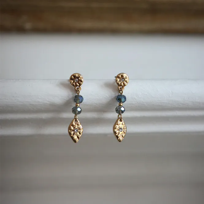 Hovedbilde Øredobber bohemian blue