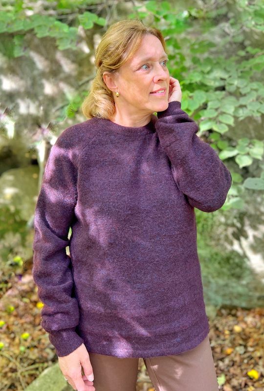 Marion genser m/ull mahogni