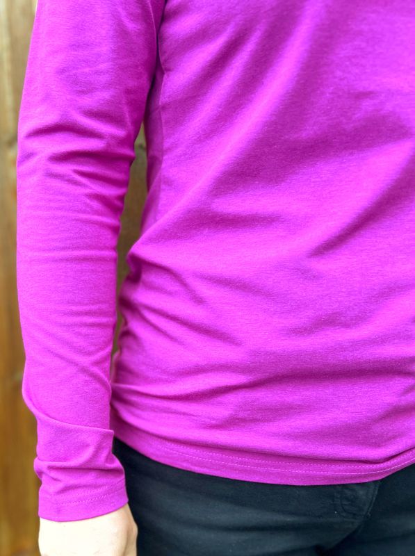 Bjørg basic topp fuksia