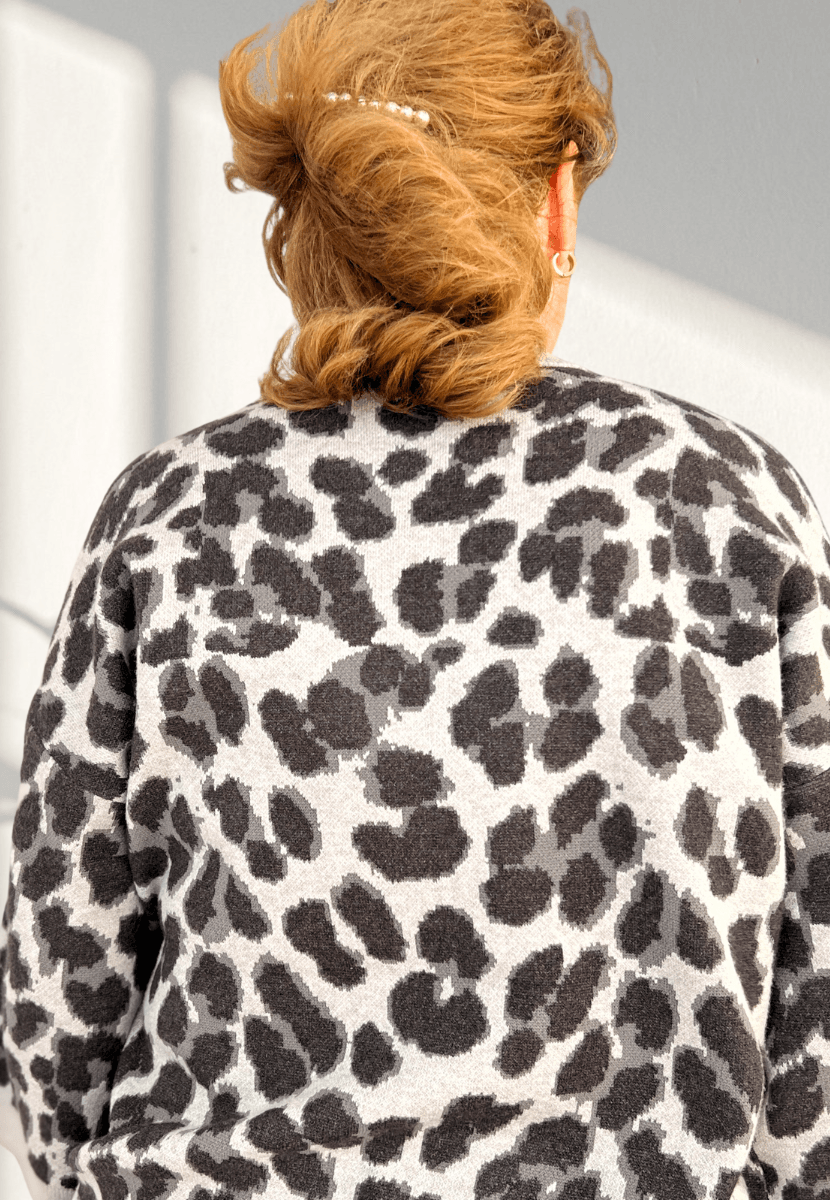 Gry genser grå leopard