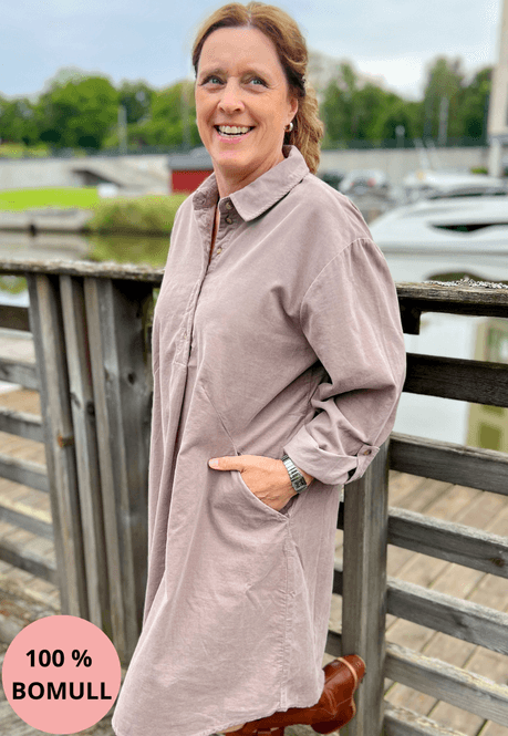 Hovedbilde Marion cordkjole beige