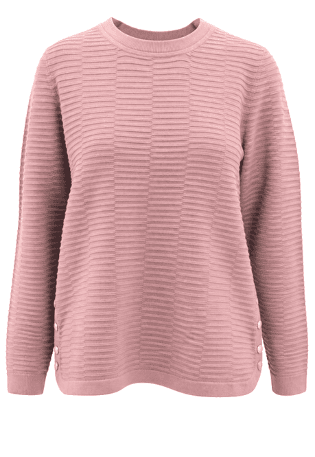 Hovedbilde Anny strikkegenser rose melange