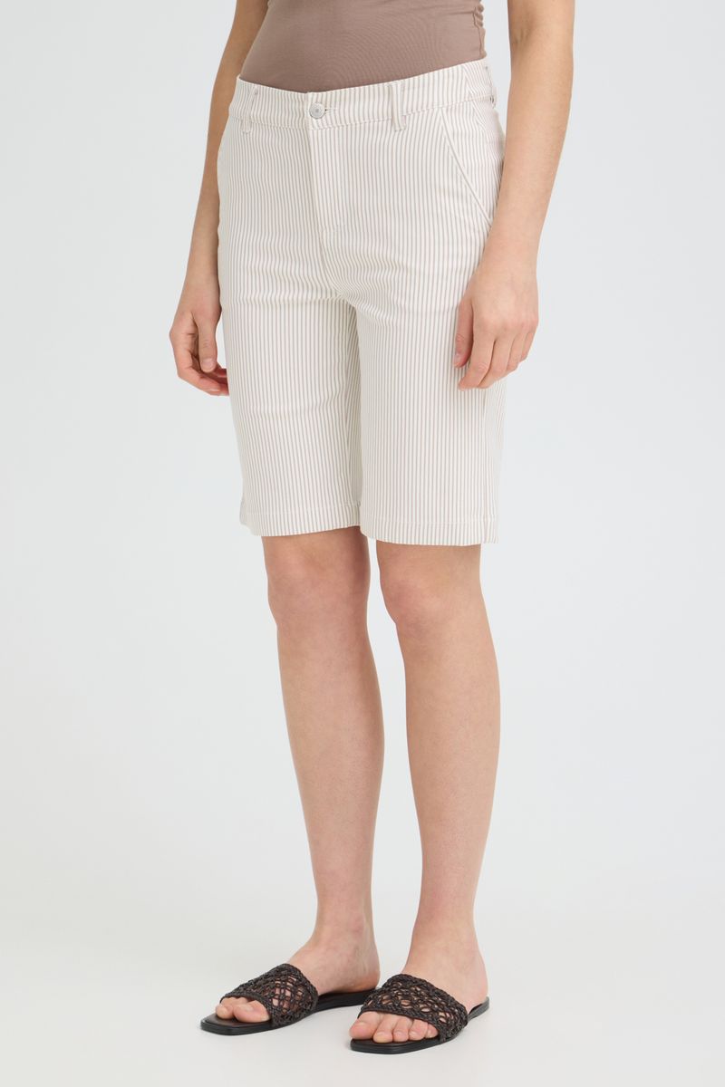 Itene shorts stripet beige