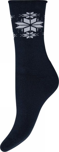 Hovedbilde Lune sokker blå stjerne 37-41