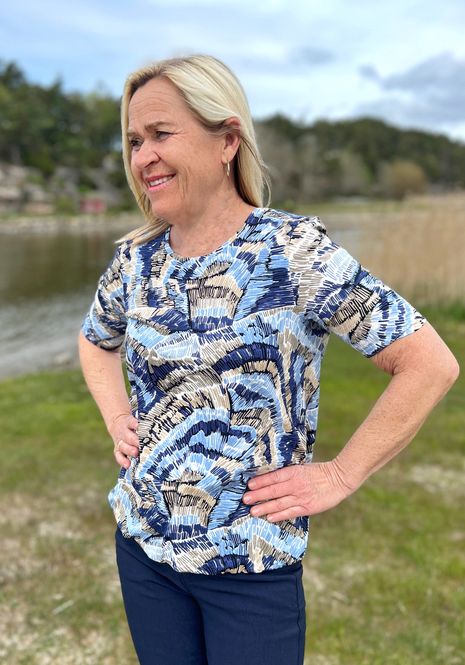 Hovedbilde Inger t-shirt frihetsblå